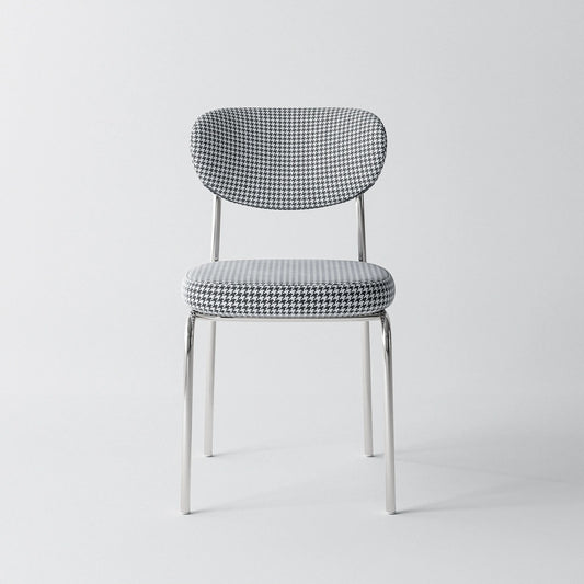 Mid-century chrome chair (2Color)