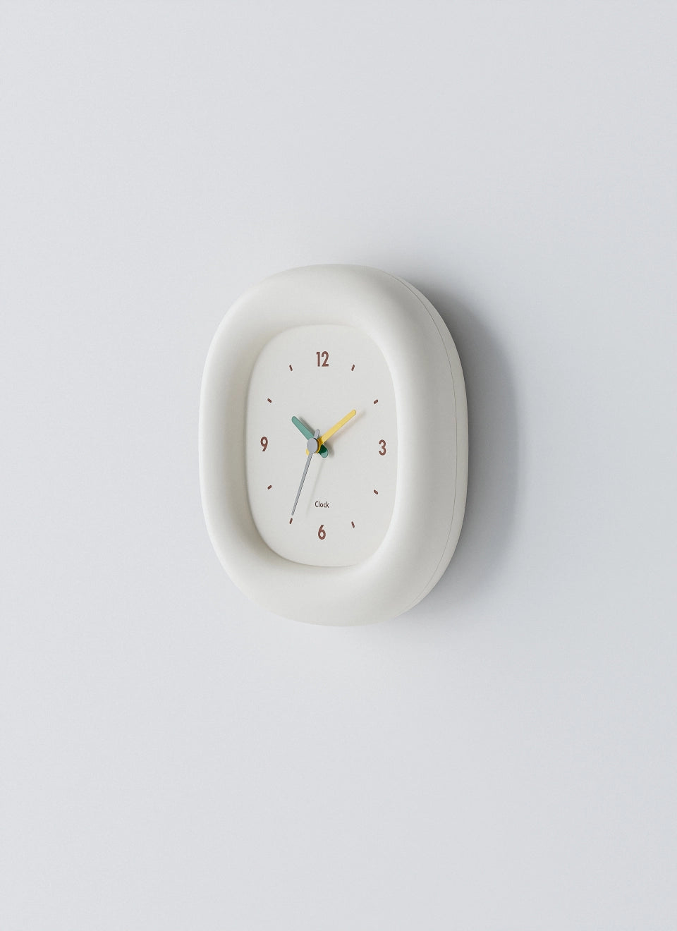 Soft Rounded Desk Clock