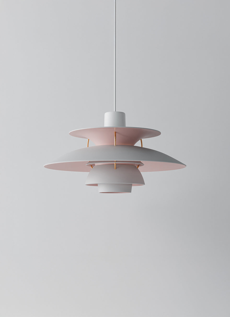 Mid-century pendant light (2Color)