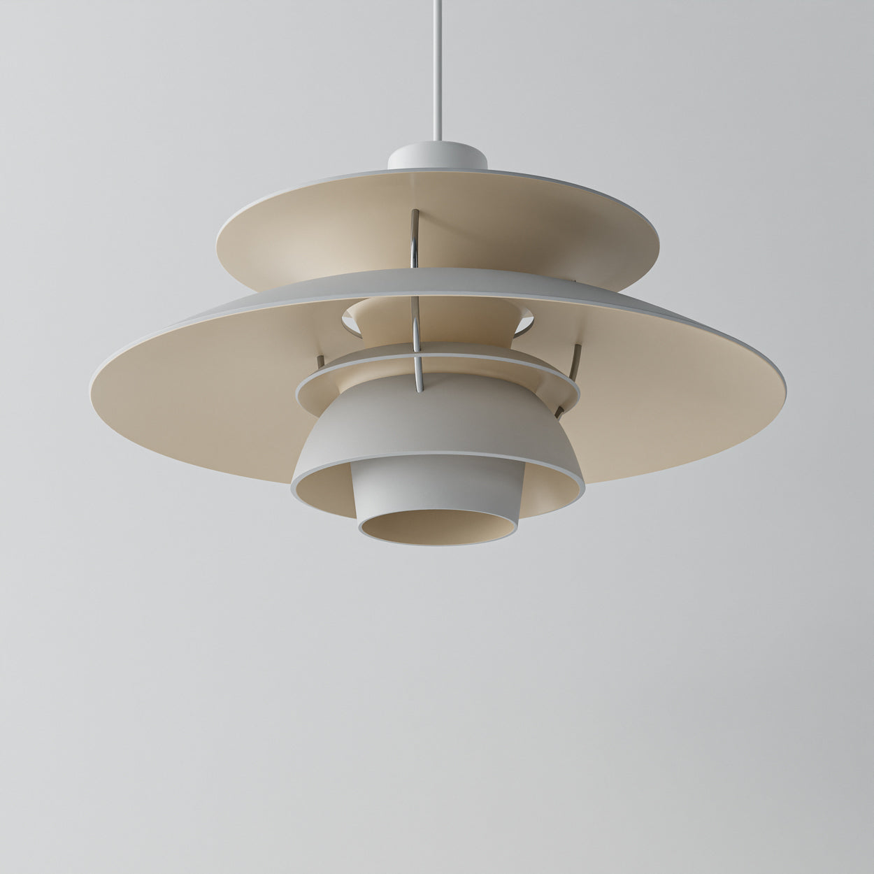 Mid-century pendant light (2Color)
