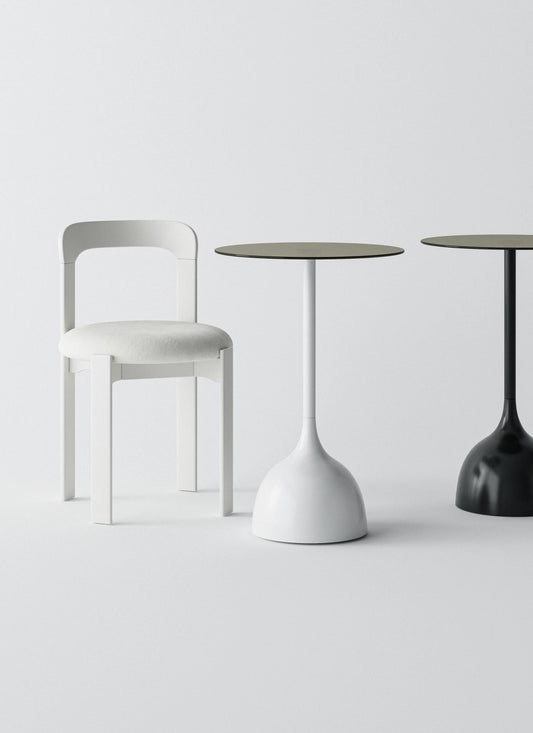 Pedestal Side Table Set