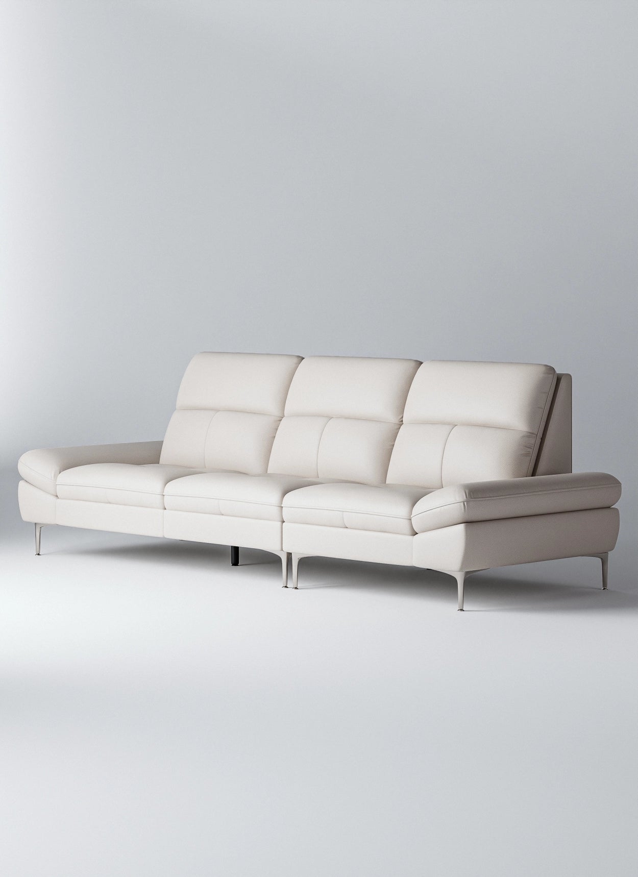 Soft Leather Sofa (3Color)
