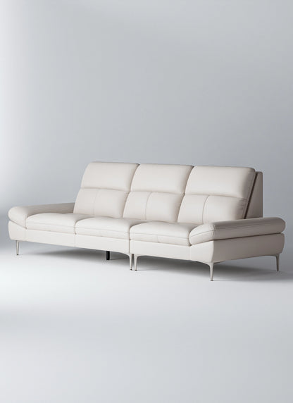Soft Leather Sofa (3Color)