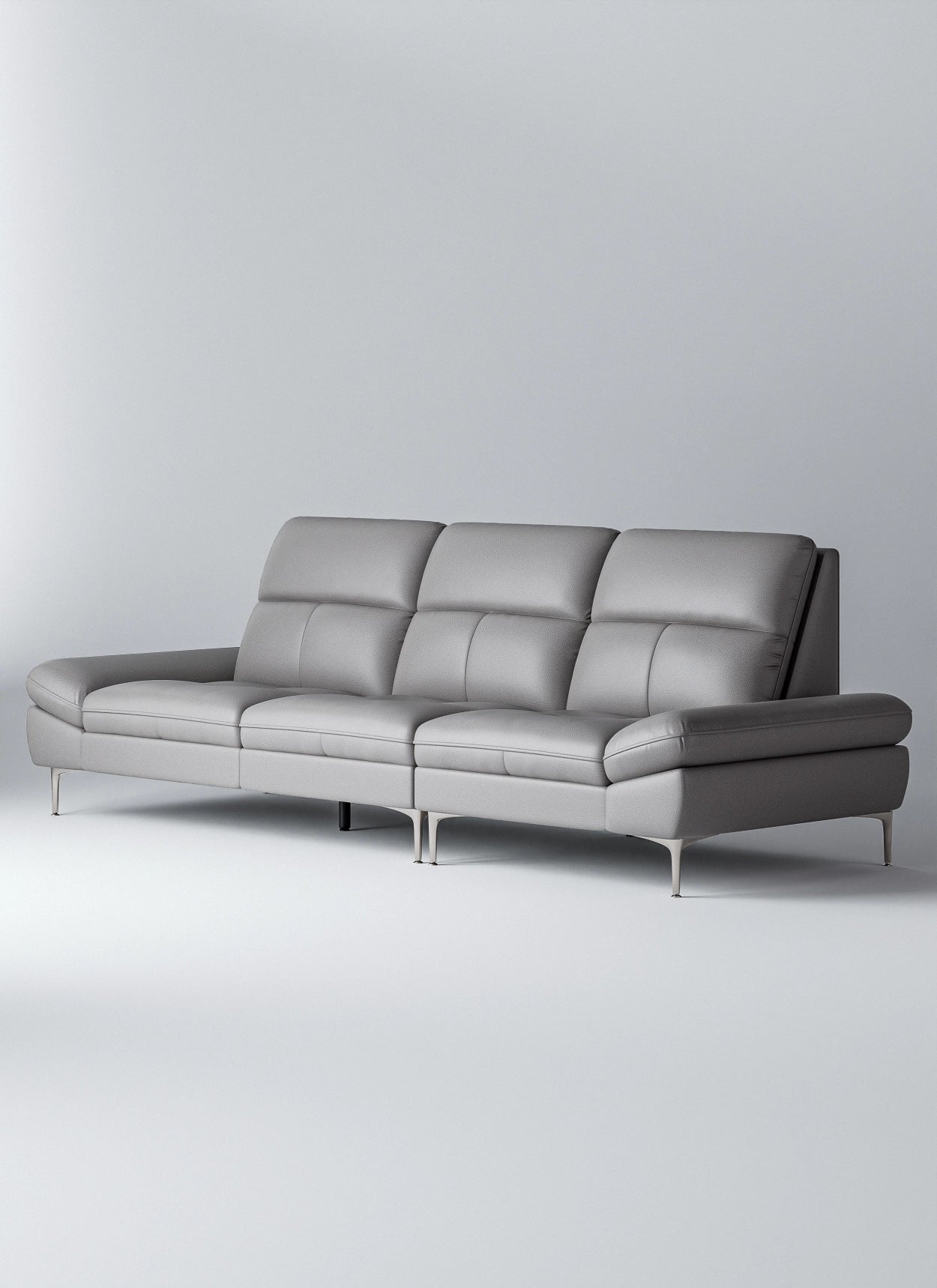 Soft Leather Sofa (3Color)