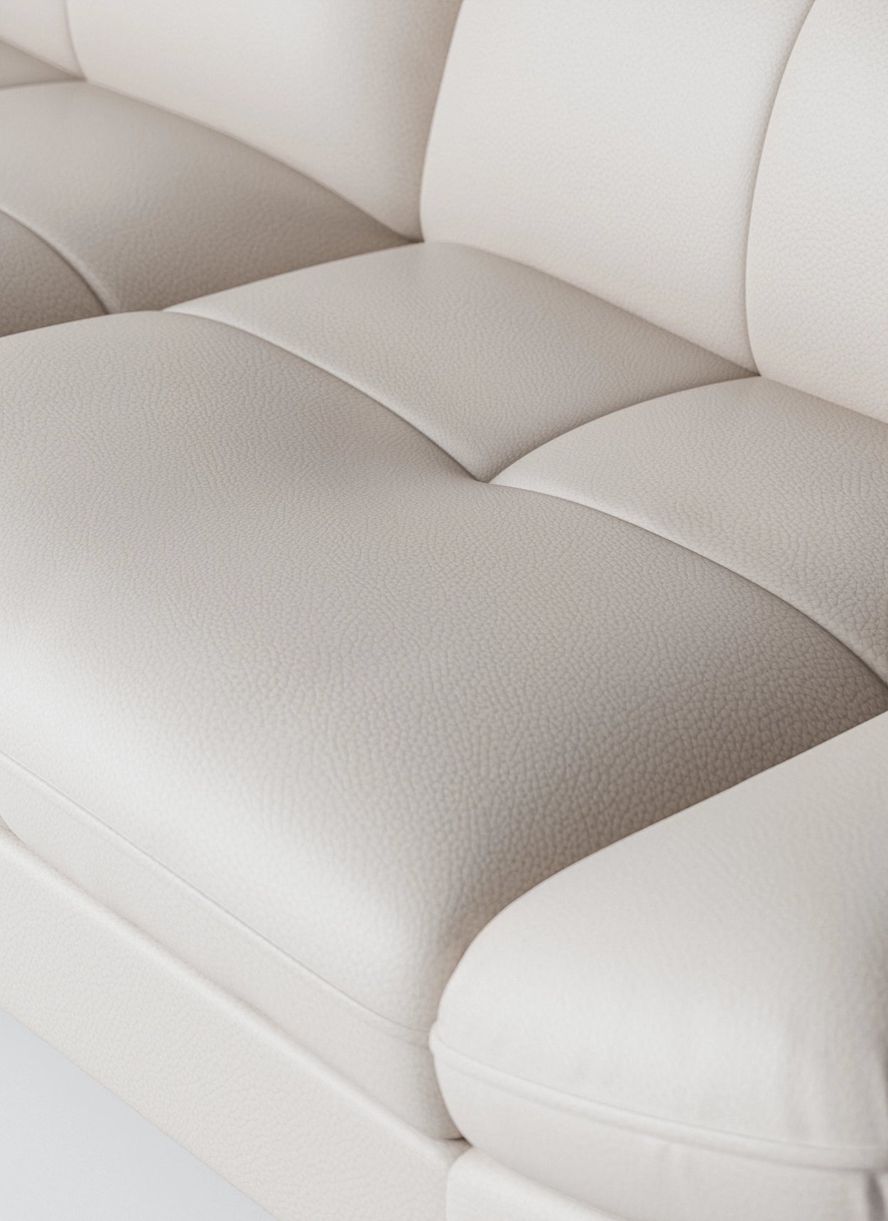 Soft Leather Sofa (3Color)