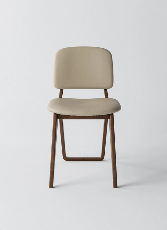 Wooden square chair