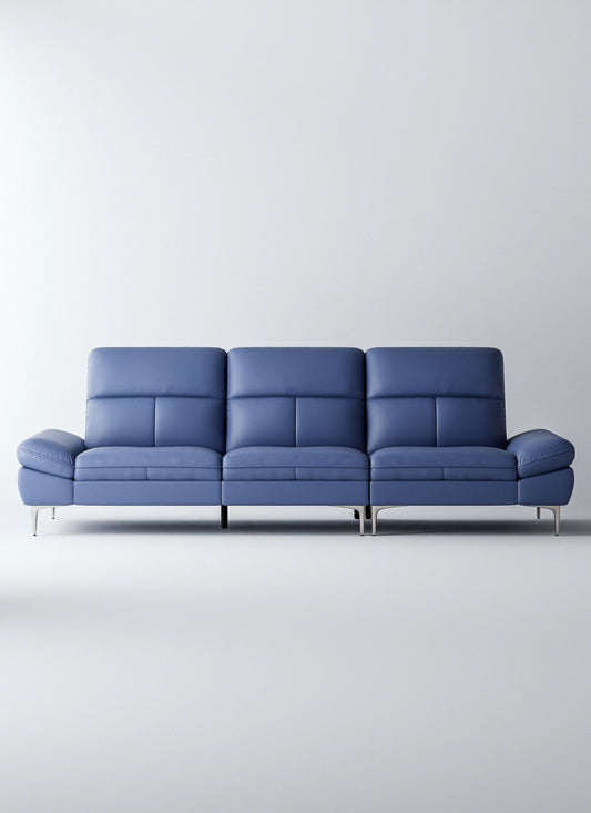 Soft Leather Sofa (3Color)