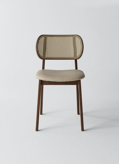 Rattan wooden chair