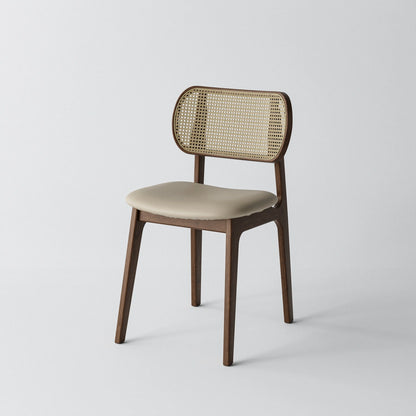 Rattan wooden chair