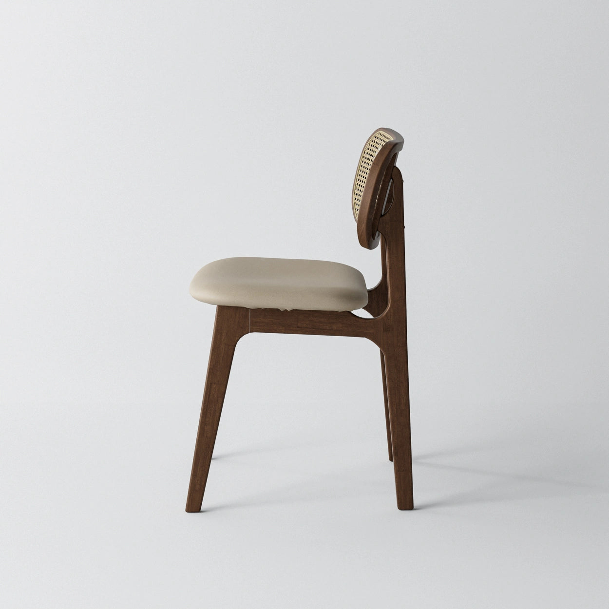 Rattan wooden chair