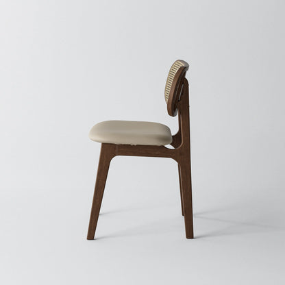 Rattan wooden chair