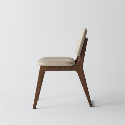 Wooden square chair