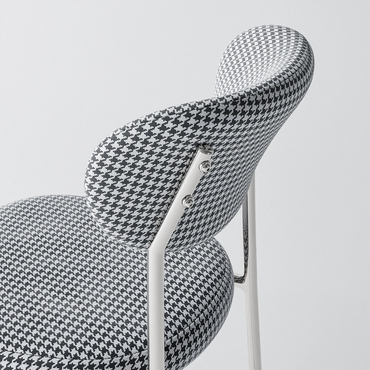 Mid-century chrome chair (2Color)