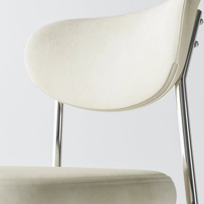 Mid-century chrome chair (2Color)