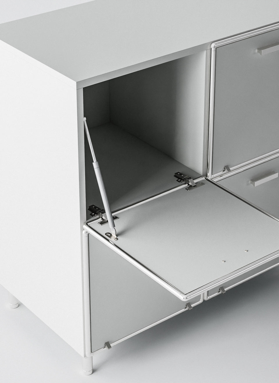 Flip Door Storage Cabinet