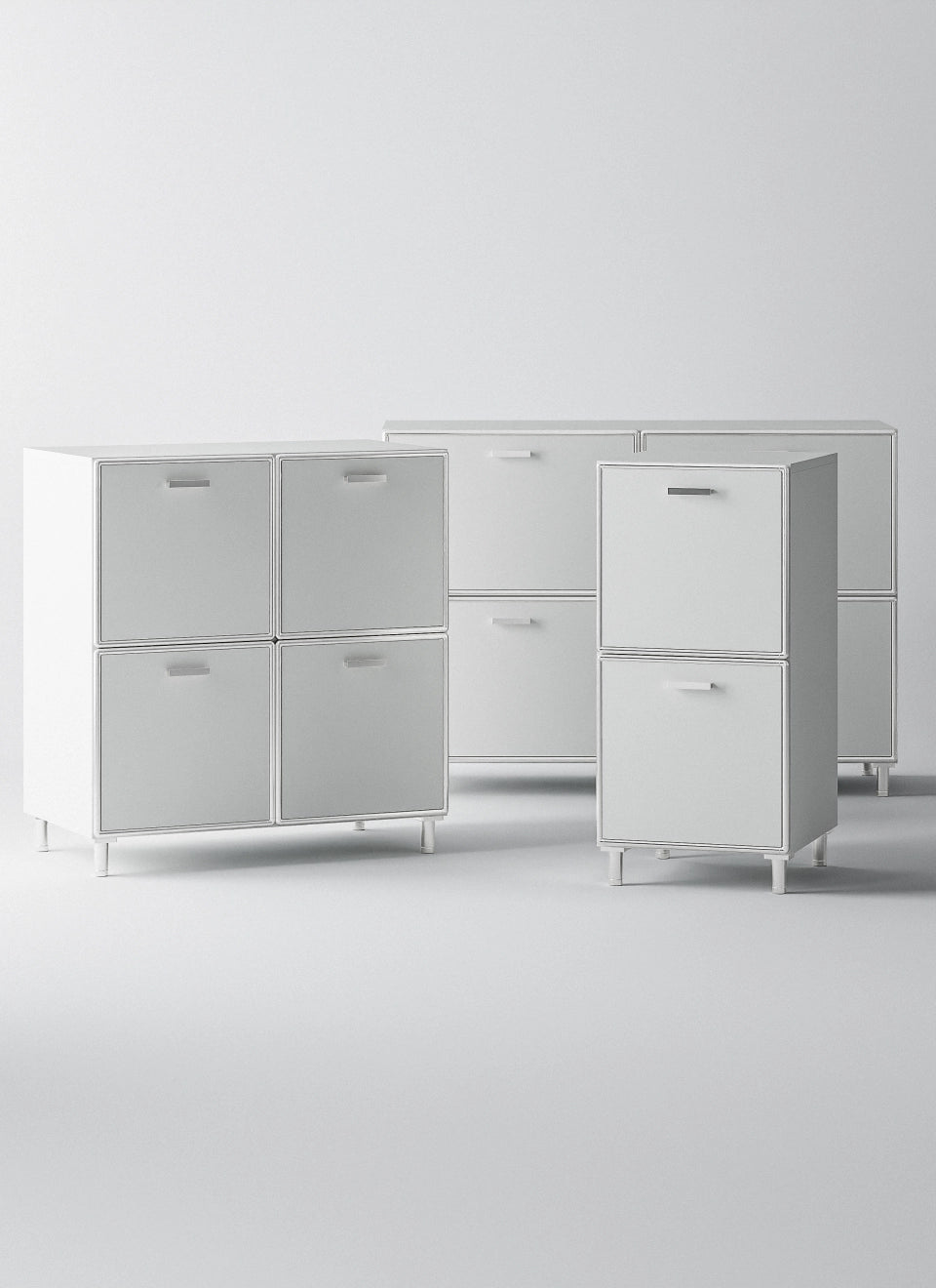 Flip Door Storage Cabinet